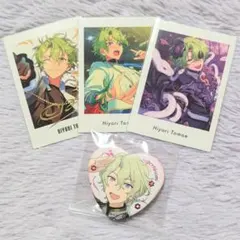 あんスタ 巴日和 ぱしゃっつ ハート缶バッジコレクション スタフォニ4th