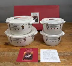 THE MACMILLAN ALICE 不思議の国のアリス 保存容器 4点セットのサムネイル