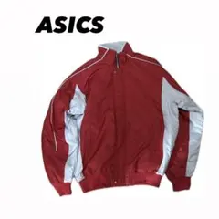 ASICS ジャケット レッド