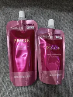 PRIOR 薬用高保湿化粧水（とてもしっとり） つめかえ用 プリオール 乳液のサムネイル