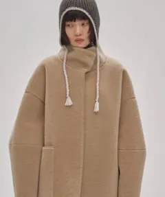 ⭐︎TODAYFUL⭐︎Standcollar Boa Jacket新品 ベージュ