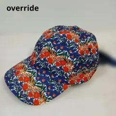override　バックリボン　キャップ　花柄　ボタニカルのサムネイル