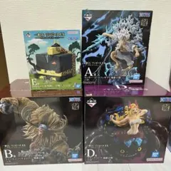 一番くじ　ワンピースEX　A賞 Ｂ賞 D賞 E賞 フィギュア　悪魔を宿す者達