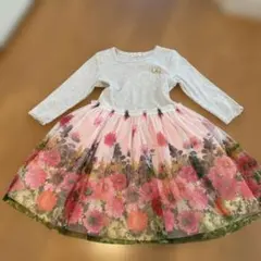 KP ニットプランナー チュールワンピース ピンク 女の子 120cm