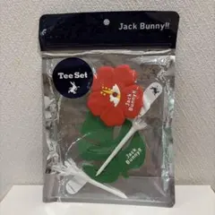 Jack Bunny!! ハイビスカス ゴルフティーセット 新品のサムネイル