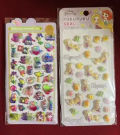 プクプクシール　立体3Dシール　二枚セット