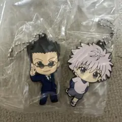 HUNTER×HUNTER カプセルラバーマスコット　BEST キルア　レオリオ