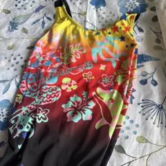 FINA認証 スポーツ用水着 カラフルデザイン