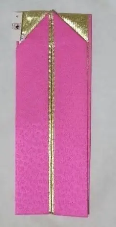 特別価格∶重ね衿　ピンク×金　留め金3個付　新品未使用