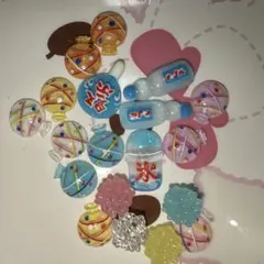 夏祭り　ネイルパーツ