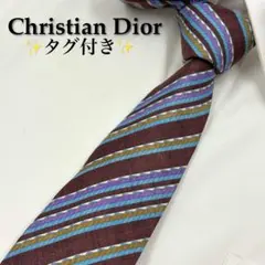 ✨️タグ付き✨️ Christian Dior ネクタイ ストライプ ハイブラ