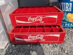 コカ・コーラ プラスチックケース 2個セット