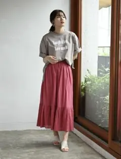 北欧暮らしの道具店 ゆるっと気分のテーパードパンツ 髙橋美賀 コラボ