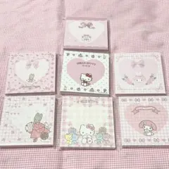 サンリオ 伊勢丹 ARomantic メモ帳 7個セット