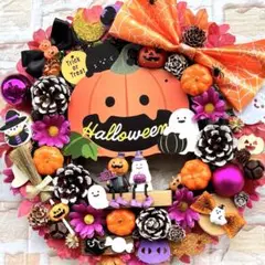 ハロウィン♡フラワーリース