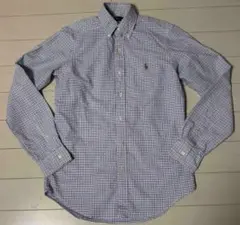 Ralph Lauren チェック柄 長袖シャツ XS　ラルフローレン　美品