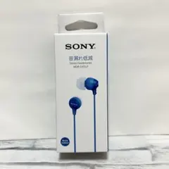 SONY ソニー MDR-EX15LP 青 有線イヤホン カナル型