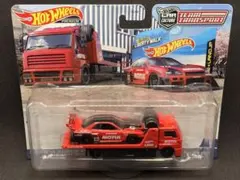 ホットウィール　チーム　トランスポート　ポルシェ　RWB 930 ルース　開封品 ホットウィール RWB ポルシェ 930 & エアロリフト チームトランス
