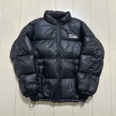 FIRST DOWN ワンポイントロゴ刺繍ダウンジャケット