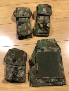 個人携行救急品 ブローアウトキット横型IFAK 陸自迷彩 マリスクリップ2