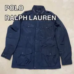 【ポロラルフローレン】ネイビー ダウンジャケット　L