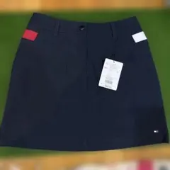 MARK&LONA プリーツスカート 36 (S) レッド×ネイビー - メルカリ