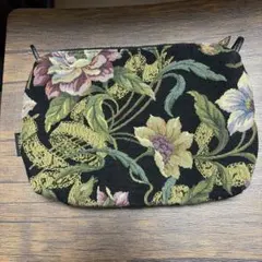 Think Bee! ゴブラン織り 花柄 ポーチのサムネイル