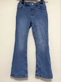 GU ストレッチスリム フレアジーンズ