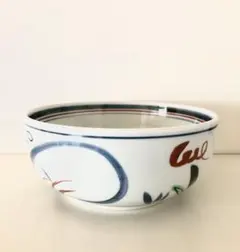大鉢　盛鉢　染付　21.5cm