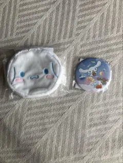 シナモロール ミニポーチ ポケットミラー 2点セット