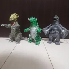 【希少】【美品】ウルトラマン80 ソフビ ウルトラ怪獣3体セットのサムネイル