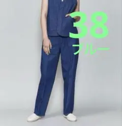 6（roku） デニムパンツ 38 ブルーのサムネイル