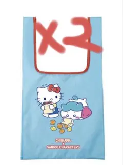 ハローキティ・ハチワレエコバッグ　ちいかわ　サンリオコラボ