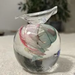 イラン製 ペルシアングラス ゴブレット 花鳥文 金彩 - メルカリ
