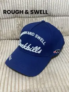 【極美品】ROUGH & SWELL ゴルフ ネイビーキャップ　FR