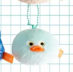 mojojojo フェイスマスコット ヒヨコ 水色