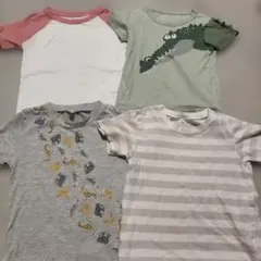 男の子110センチまとめ売り 子供用Tシャツ4点セット