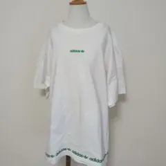 adidasOriginals ワンポイントロゴ 総柄ロゴプリント Ｔシャッ