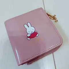 miffy ミッフィー 二つ折り財布 ピンクのサムネイル