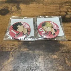 ハイキュー！！　J-WORLD缶バッジ　音駒セット