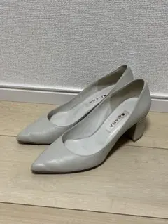 DIANA シルバー フラットシューズ 24.5cm - メルカリ
