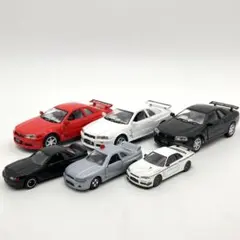ミニカー他 日産 GT-R　6点　中古品