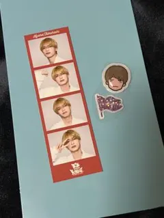 なにわ男子　ライブツアーグッズ　ぷっくりシール&フォトカードセット　高橋恭平