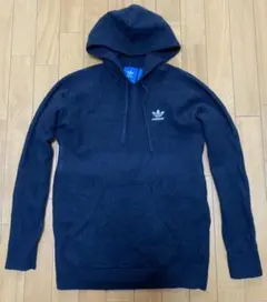 adidas Originals ウール ニットパーカー セーター M 黒