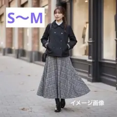 ワールド dessin ダークネイビー ショートトレンチ 秋冬アウター