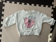 PLUSH ウサギ イラスト トレーナー　80cm