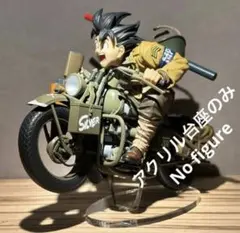 ※アクリル台座のみ　デスクトップリアルマッコイEX　孫悟空＆バイク 台座のサムネイル