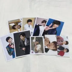 Snow Man 阿部亮平 公式写真10枚 ミニフォト 厚紙