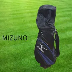 K379 MIZUNO ミズノ キャディバック 青黒
