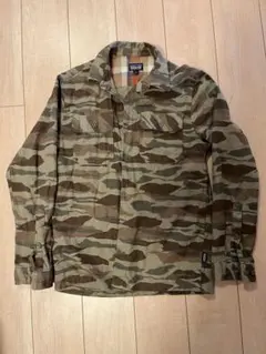 パタゴニア フィヨルド フランネル シャツ カモフラ